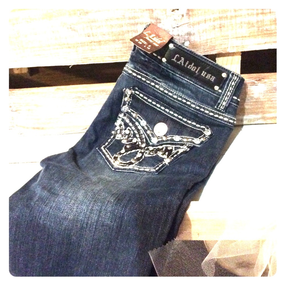 LA Idol Denim Capri Jeans